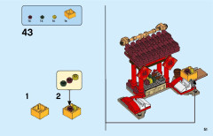 LEGO 80105 instructions page 51 – build guide