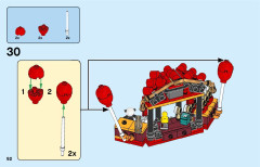 LEGO 80105 instructions page 92 – build guide