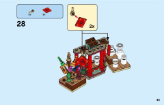 LEGO 80105 instructions page 43 – build guide