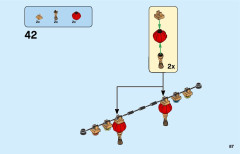 LEGO 80105 instructions page 87 – build guide