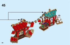 LEGO 80105 instructions page 90 – build guide