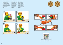 LEGO 80106 instructions page 2 – build guide