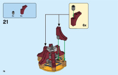 LEGO 80108 instructions page 74 – build guide