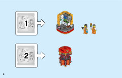 LEGO 80108 instructions page 8 – build guide