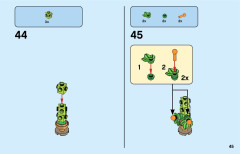 LEGO 80108 instructions page 45 – build guide