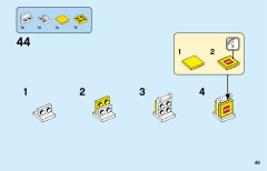 LEGO 80108 instructions page 45 – build guide