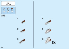 LEGO 80109 instructions page 260 – build guide