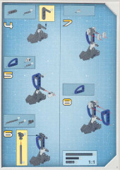 LEGO 8011 instructions page 3 – build guide
