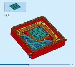 LEGO 80110 instructions page 75 – build guide