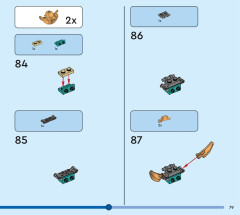 LEGO 80110 instructions page 79 – build guide