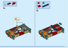LEGO 80111 instructions page 21 – build guide