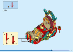 LEGO 80111 instructions page 71 – build guide