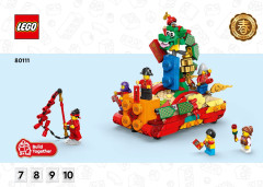 LEGO 80111 instructions page 1 – build guide
