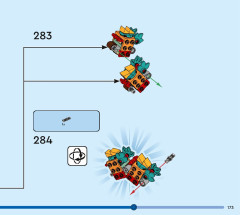 LEGO 80112 instructions page 173 – build guide
