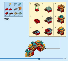 LEGO 80112 instructions page 175 – build guide