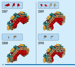 LEGO 80112 instructions page 176 – build guide