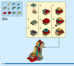 LEGO 80112 instructions page 186 – build guide