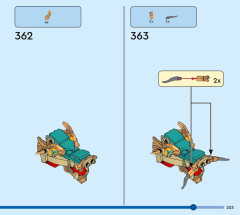 LEGO 80112 instructions page 203 – build guide