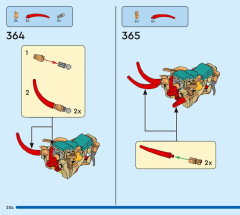 LEGO 80112 instructions page 204 – build guide