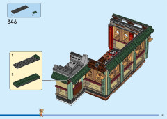 LEGO 80113 instructions page 91 – build guide