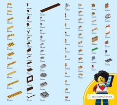 LEGO 80116 instructions page 107 – build guide
