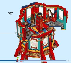 LEGO 80116 instructions page 55 – build guide