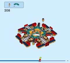 LEGO 80116 instructions page 71 – build guide