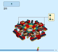 LEGO 80116 instructions page 75 – build guide