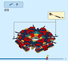 LEGO 80116 instructions page 77 – build guide