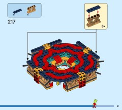 LEGO 80116 instructions page 81 – build guide