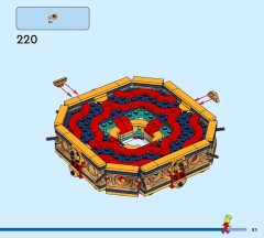 LEGO 80116 instructions page 85 – build guide