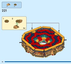 LEGO 80116 instructions page 86 – build guide