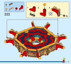 LEGO 80116 instructions page 87 – build guide