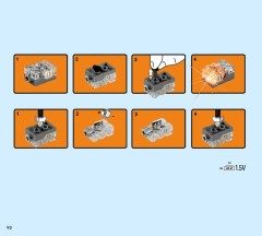 LEGO 80116 instructions page 92 – build guide