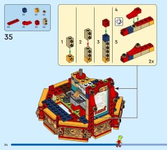 LEGO 80116 instructions page 34 – build guide