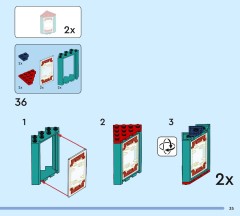 LEGO 80116 instructions page 35 – build guide