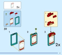 LEGO 80116 instructions page 41 – build guide