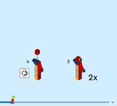 LEGO 80116 instructions page 47 – build guide