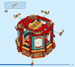 LEGO 80116 instructions page 61 – build guide