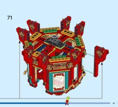 LEGO 80116 instructions page 67 – build guide