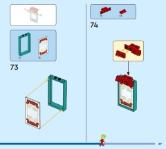 LEGO 80116 instructions page 69 – build guide
