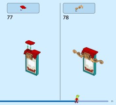 LEGO 80116 instructions page 71 – build guide