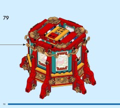 LEGO 80116 instructions page 72 – build guide