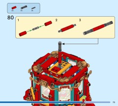 LEGO 80116 instructions page 73 – build guide