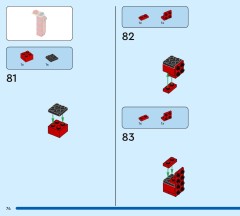 LEGO 80116 instructions page 74 – build guide