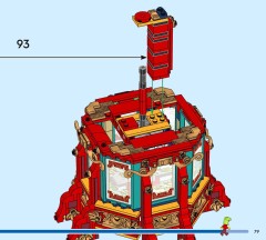 LEGO 80116 instructions page 79 – build guide