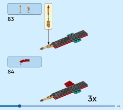 LEGO 80117 instructions page 43 – build guide