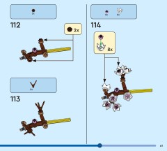 LEGO 80117 instructions page 61 – build guide