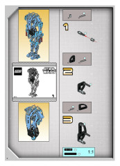 LEGO 8012 instructions page 2 – build guide