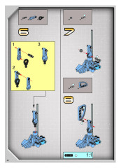 LEGO 8012 instructions page 22 – build guide